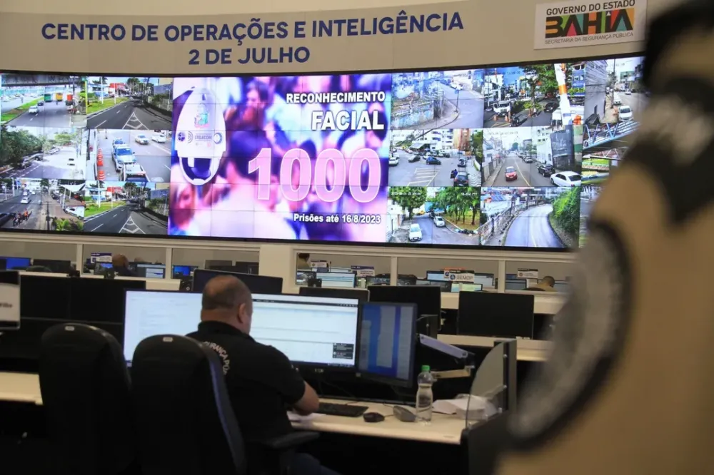 Reconhecimento Facial da SSP alcança 500 foragidos da Justiça em 2026