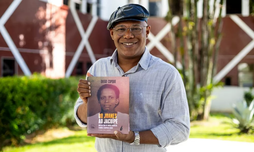 Diego Copque lança versão estendida do livro “Do Joanes ao Jacuípe” em Camaçari