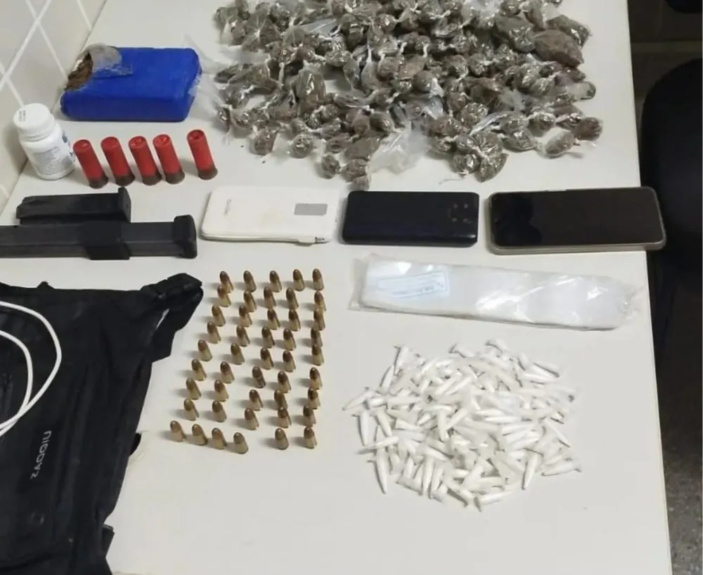Suspeito é detido com drogas e munições em Mata de São João