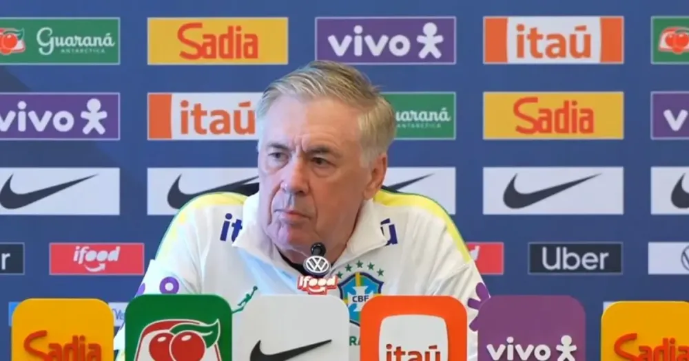 Ancelotti confirma Léo Pereira titular contra a França e rebate pressão por Neymar: “Normal que todos opinem”