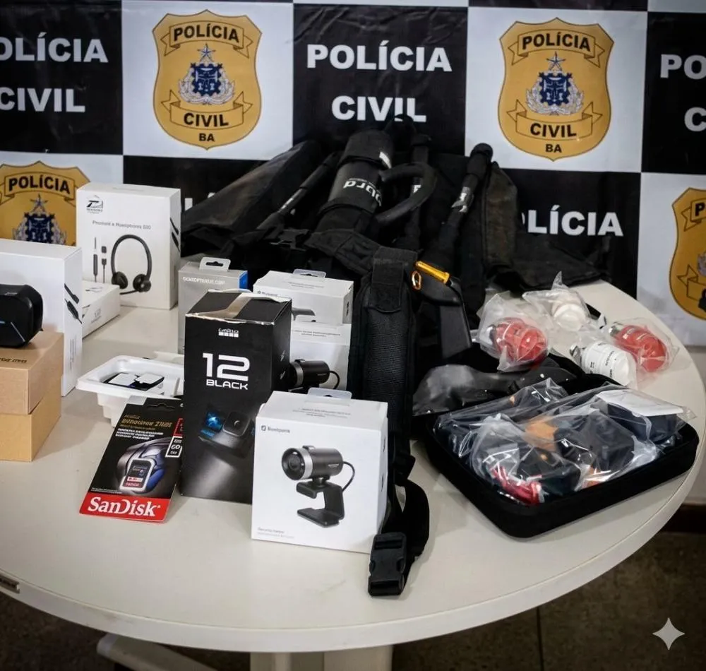 18ª DT de Camaçari recebe novos equipamentos para reforçar investigações policiais