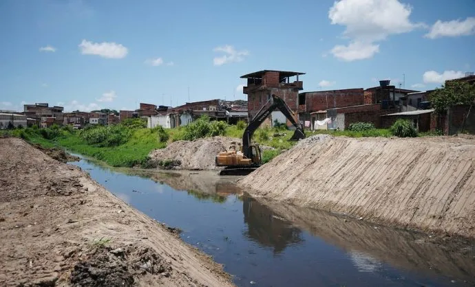 Após 15 anos, investimento milionário retoma obra inacabada no Rio Camaçari 