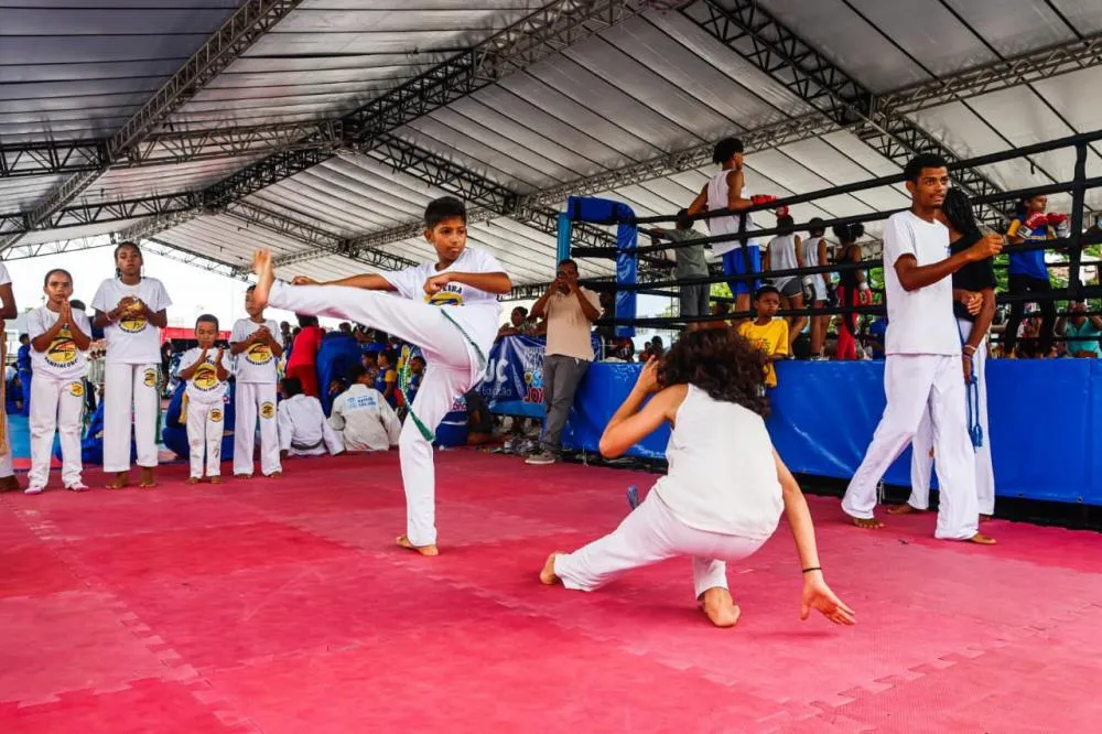 Evento Estação 180º reúne estudantes e incentiva prática esportiva em Mata de São João