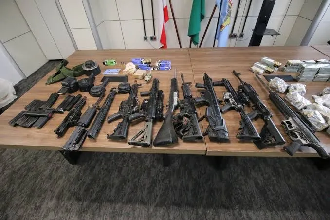 Apreensões de armas crescem 50% na Bahia e estado entra no Top 3 nacional