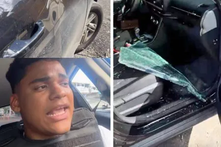 Vereador Sandro Filho acusa MST de “atentado” após confronto e destruição de carro oficial