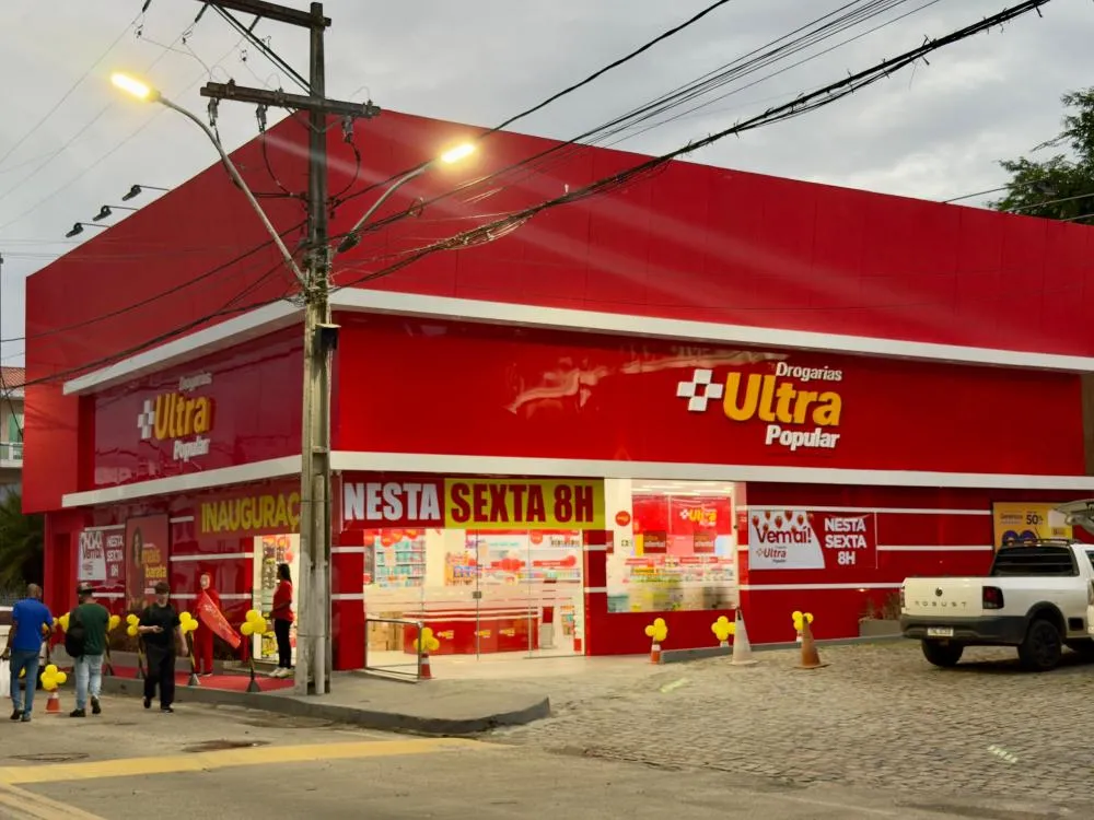 Drogarias Ultra Popular inaugura primeira unidade em Mata de São João nesta sexta (17)