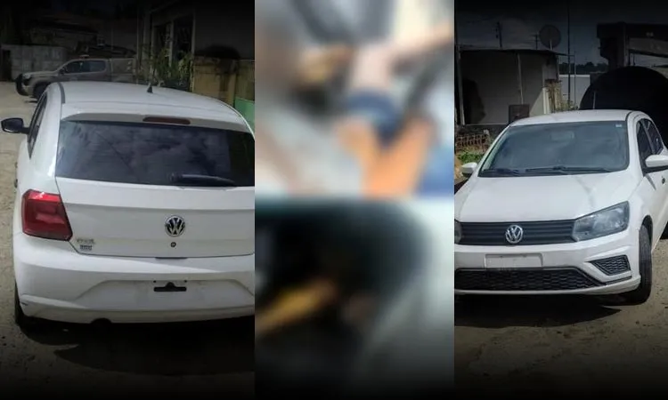 Corpos são encontrados dentro de carro abandonado em Lauro de Freitas