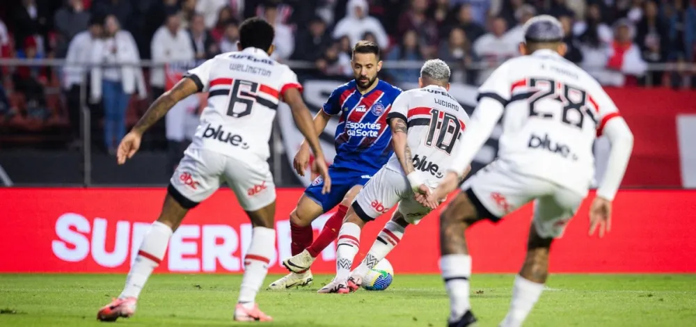 Jogo do Bahia contra o São Paulo muda de lugar por causa de show