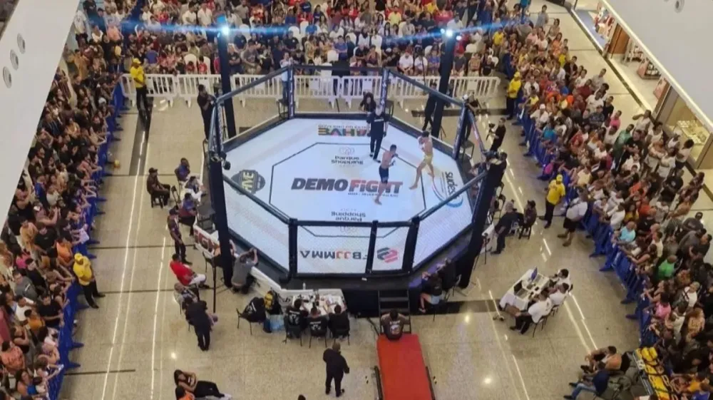 Lauro de Freitas recebe arena Demo Fight com 12 lutas gratuitas