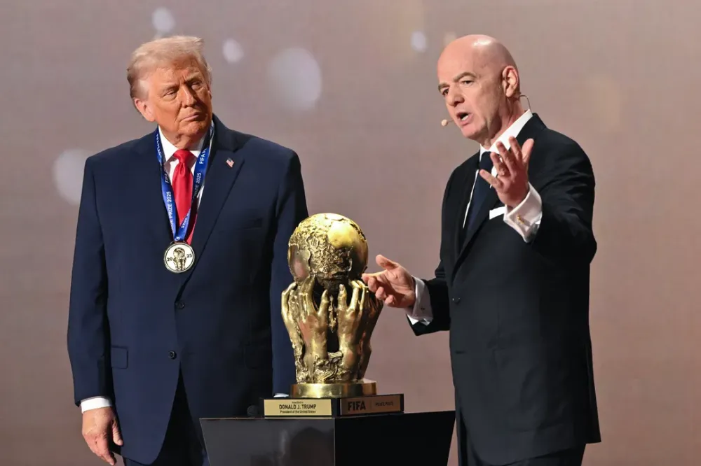 Dirigentes da Itália reagem ao convite de Trump para a Copa do Mundo