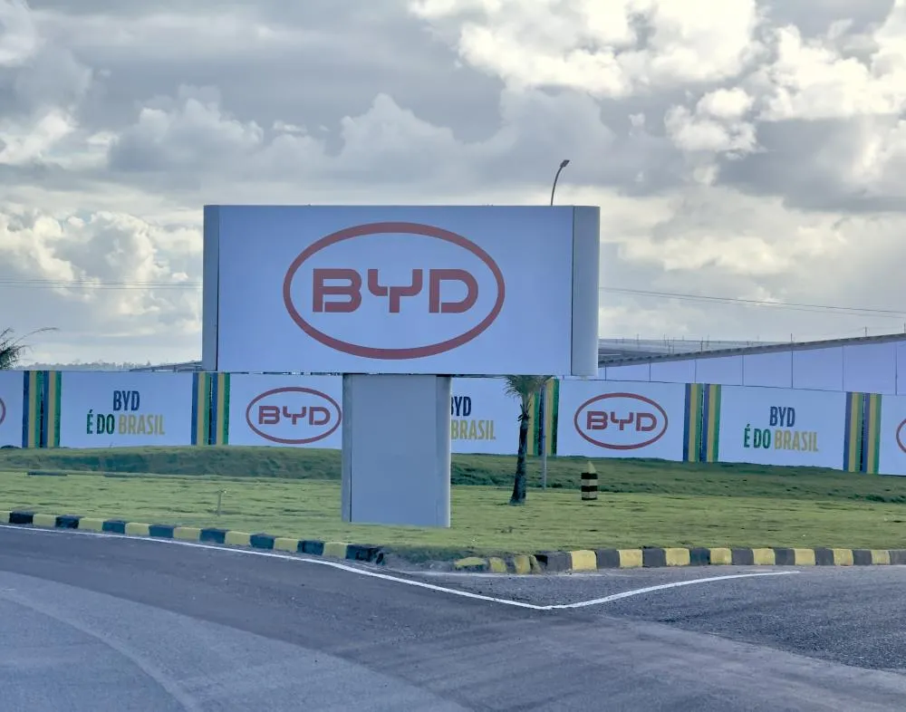 BYD anuncia mais de 1,6 mil vagas em Camaçari e amplia produção com terceiro turno