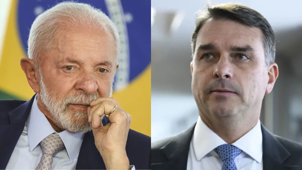 Atlas/Bloomberg: Lula tem 51% de rejeição e Flávio Bolsonaro, 49,8%