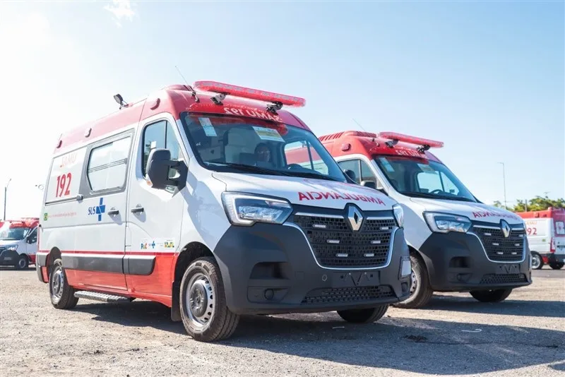 Mata de São João recebe novas ambulâncias do SAMU e reforça atendimento de urgência