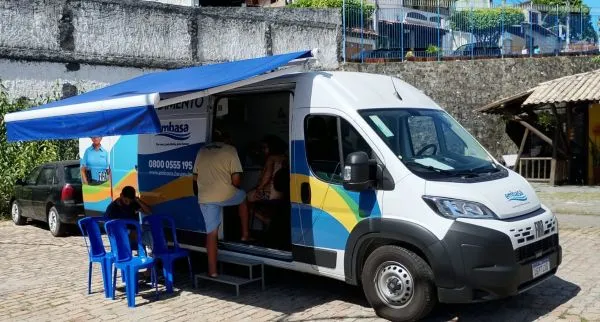 Unidade móvel da Embasa atende moradores de Imbassaí até sexta-feira (8)