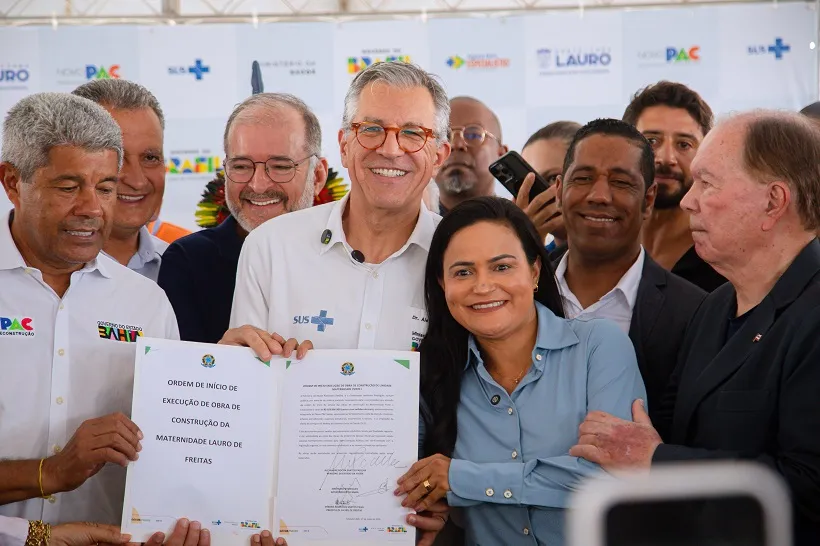 Ordem de serviço autoriza construção da primeira maternidade de Lauro de Freitas nesta quinta (7)