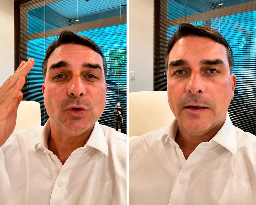 Flávio Bolsonaro quebra silêncio após áudio vazado e diz que buscava investidores para filme sobre Jair