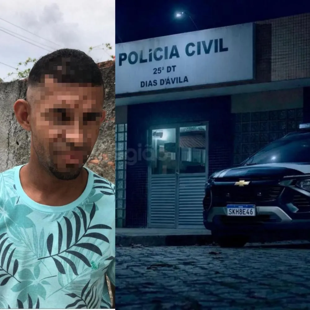 Acusado de participação em homicídio ocorrido em 2024 é preso em Dias d’Ávila