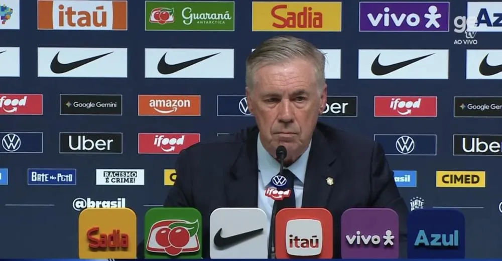 Com Neymar, Ancelotti anuncia convocados da seleção brasileira para a Copa do Mundo; veja lista completa