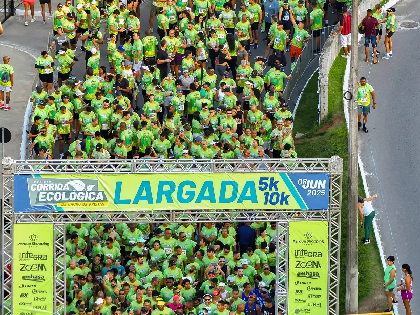 Inscrições para a 2ª Corrida Ecológica de Lauro de Freitas já estão abertas