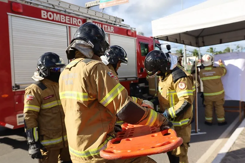 Simulado testa resposta integrada de equipes de emergência para grandes eventos em Camaçari