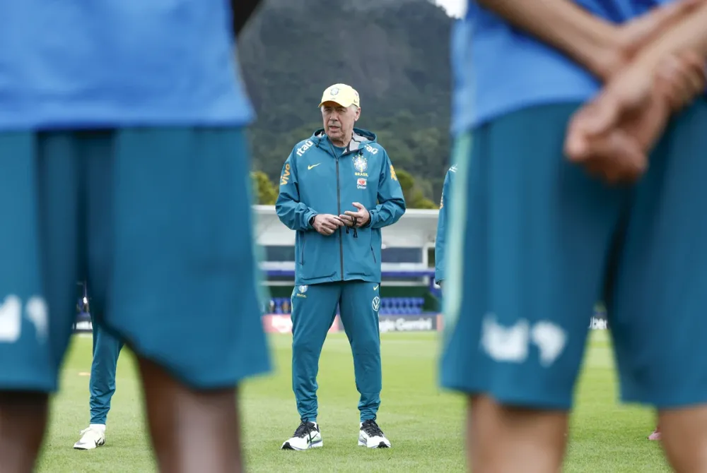 Ancelotti testa formação ofensiva e indica base da Seleção para a Copa do Mundo
