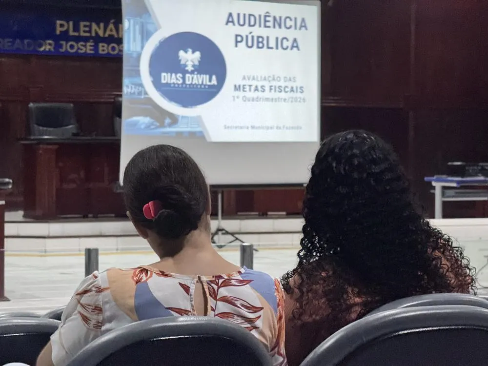 Prefeitura apresenta prestação de contas do primeiro quadrimestre de 2026 em Dias d’Ávila