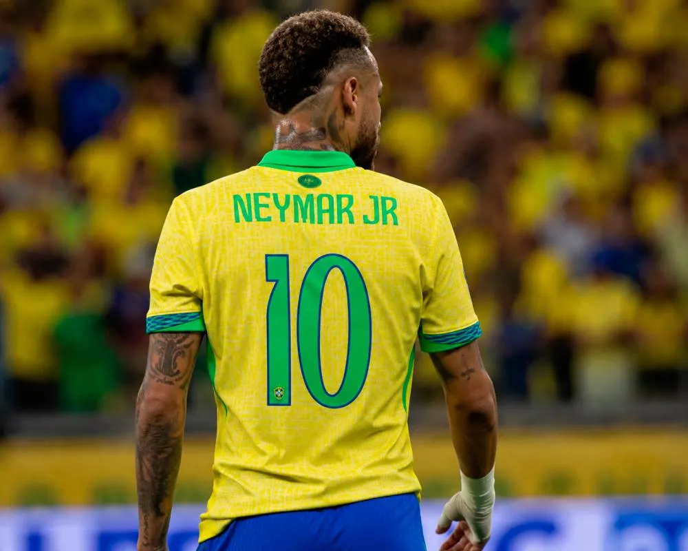 Neymar reassume a camisa 10 e Brasil define numeração para a Copa do Mundo de 2026