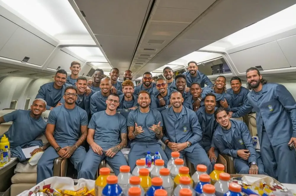 Seleção Brasileira embarca para a Copa do Mundo de 2026