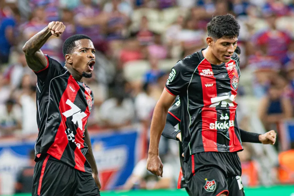 Vitória recebe Fortaleza e está a um empate do título da Copa do Nordeste