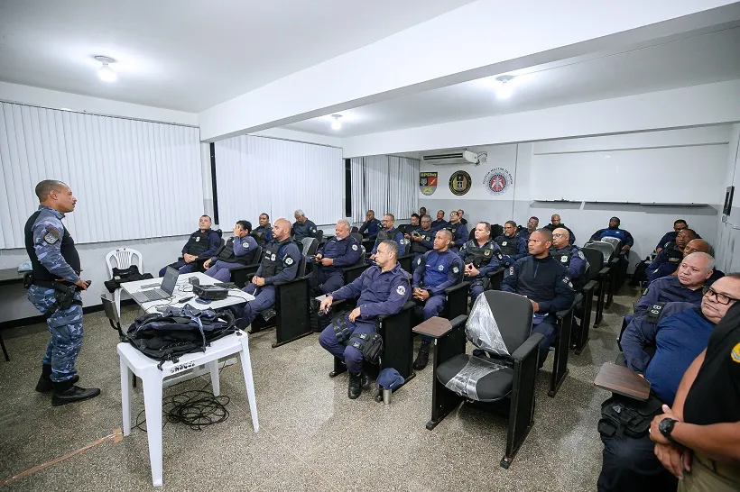Guarda Municipal de Lauro de Freitas participa de curso de aperfeiçoamento profissional