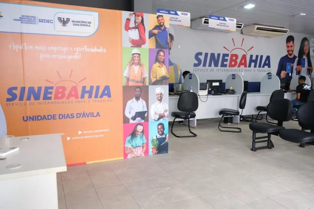 SineBahia divulga vagas de emprego para Dias d’Ávila, Camaçari e Lauro de Freitas nesta segunda (15)