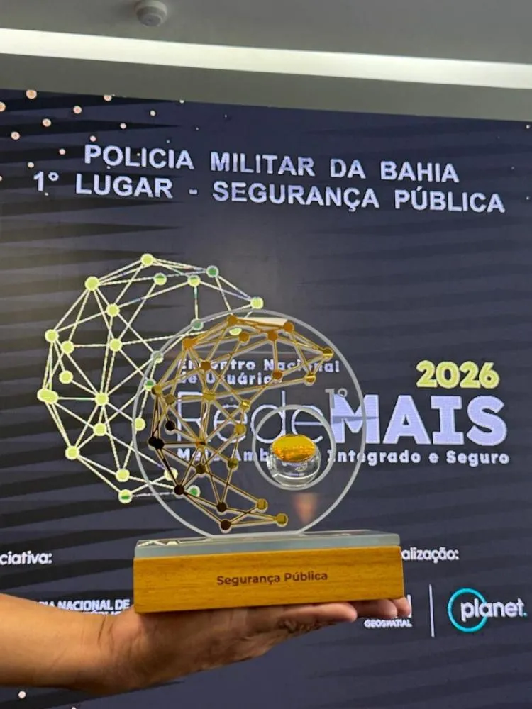 PM da Bahia conquista 1º lugar em prêmio do Ministério da Justiça por projeto de inteligência geoespacial