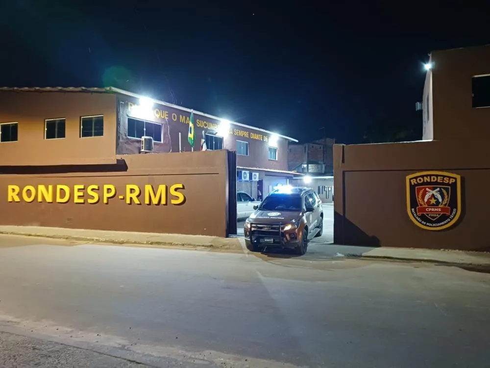 Divulgação / Ascom Rondesp RMS