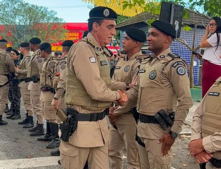 Operação Força Total é iniciada com a presença do comandante-geral da PMBA em Dias d’Ávila