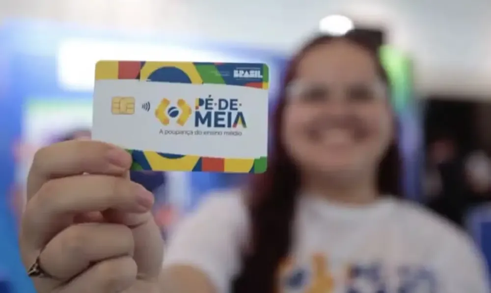 Nascidos em maio e junho recebem parcela do Pé-de-Meia, nesta quarta (1º)