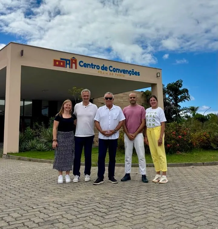 Mata de São João recebe visita da delegação da Alemanha e avança na disputa por base da Copa do Mundo Feminina de 2027