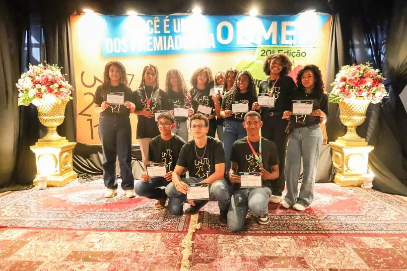 Mata de São João amplia número de escolas e estudantes premiados na OBMEP 2025
