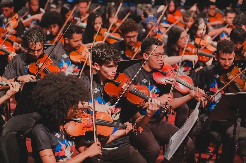 Banda Sinfônica do NEOJIBA se apresenta gratuitamente em Dias d'Ávila nesta sexta (24)
