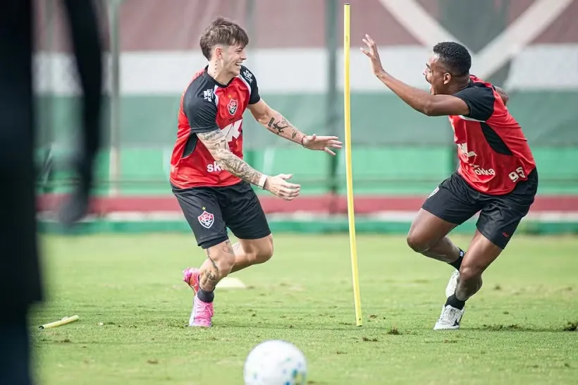 Vitória encerra preparação e define últimos ajustes para enfrentar o Remo