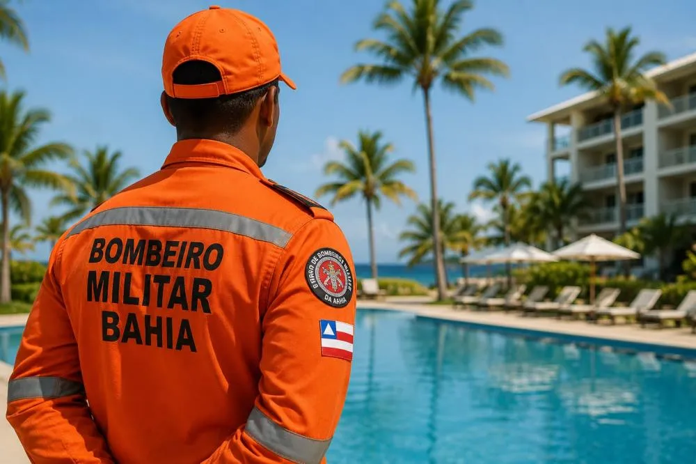 Corpo de Bombeiros apresenta protocolos de segurança para resorts do litoral de Mata de São João