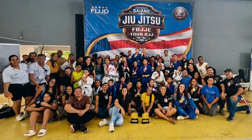 CT Visão de Águia conquista títulos e leva todos os atletas ao pódio no Campeonato Baiano de Jiu-Jitsu