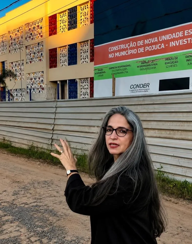 Dra. Raissa Soares critica educação na Bahia e cobra Jerônimo por atraso em escola de Pojuca avaliada em R$ 36 milhões