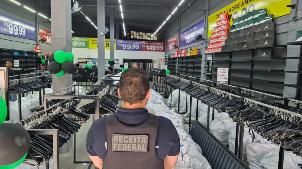 Receita Federal apreende produtos falsificados avaliados em R$ 1 milhão em Salvador