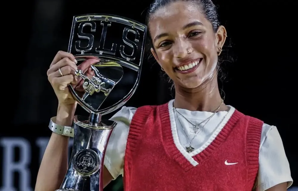 Rayssa é campeã da etapa carioca da Liga Internacional de Skate Street