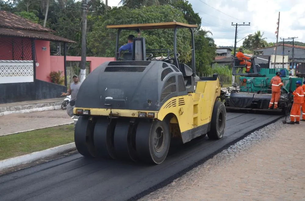 Itanagra inicia pavimentação da Avenida Luiz Gonzaga de Lemos