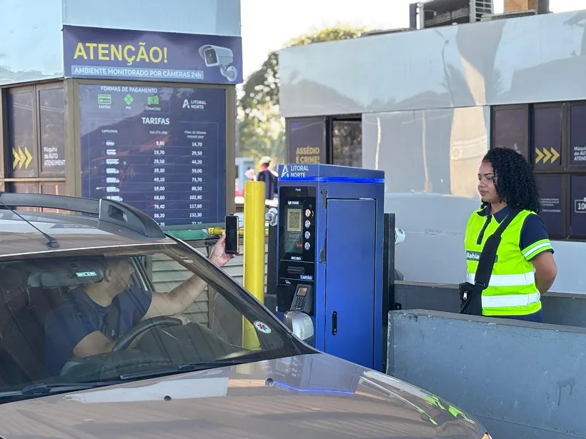 Pedágios da Via Metropolitana e da Estrada do Coco passam a contar com terminais de autoatendimento