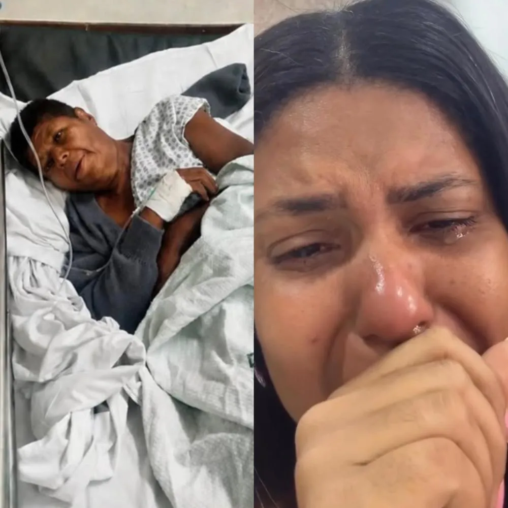 Desesperada, filha chora e implora por regulação da mãe internada em Mata de São João