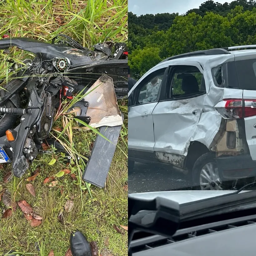 Motociclista de 22 anos morre após colisão com carro em Imbassaí