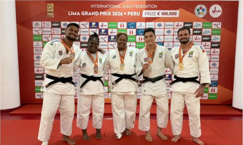 Brasil é campeão geral do Grand Prix de judô com 11 medalhas