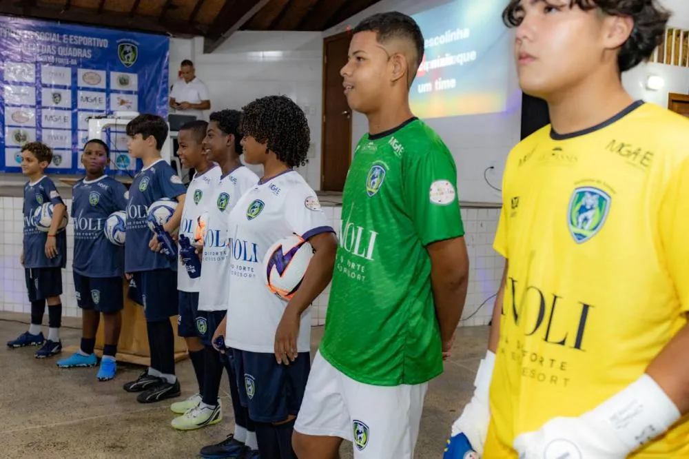 Escolinha de Praia do Forte participa do IberCup Brasil 2026, em Salvador